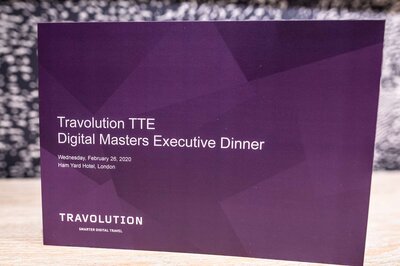 Travolutionn TTE Digital Masters Executive Dinner 2020