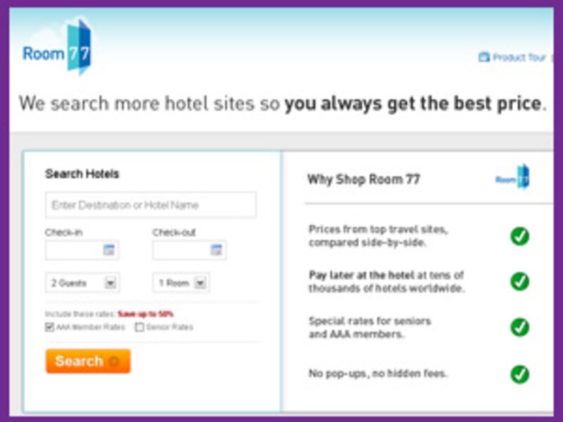 Room77 adds loyalty points and special rate filters to hotel search