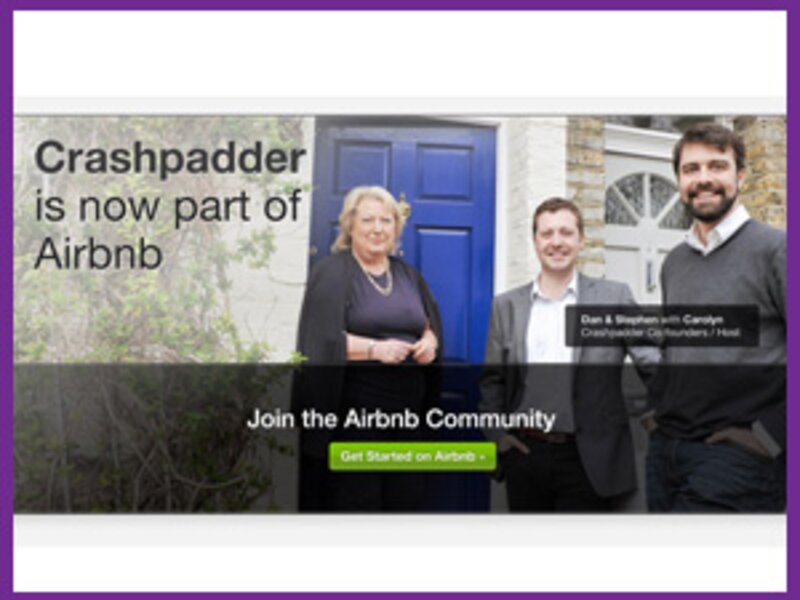 Crashpadder sold to US rival Airbnb