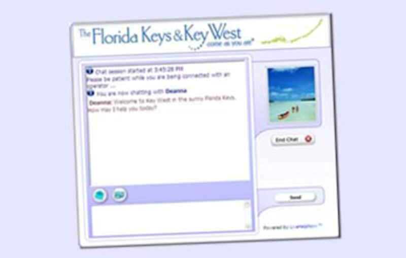 Florida Keys adds live chat to website