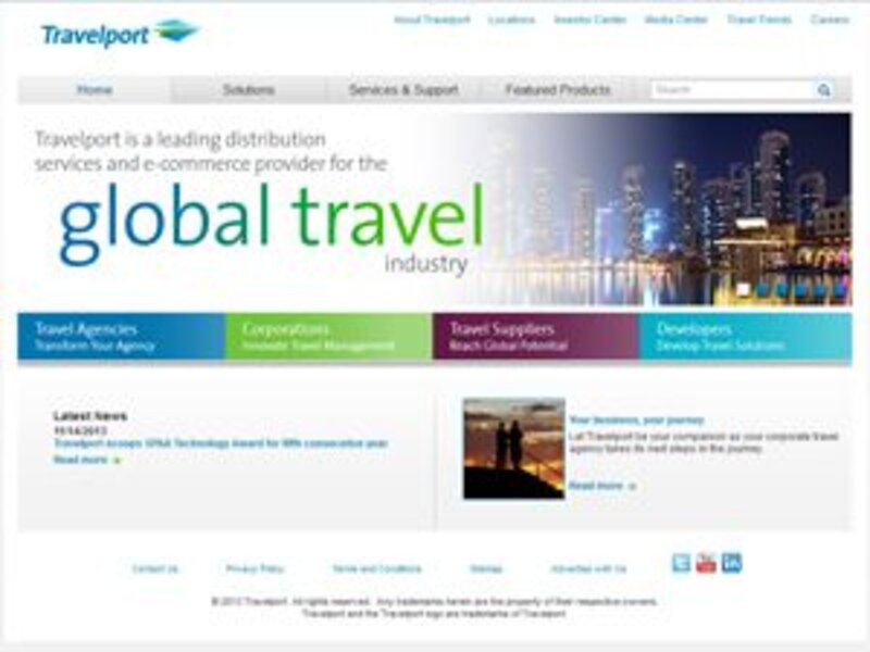 Travelport reports positive key trading metrics for 2013