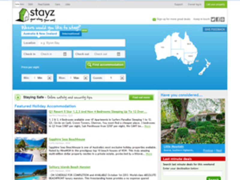 HomeAway buys Aussie holiday rental site Stayz for $198m