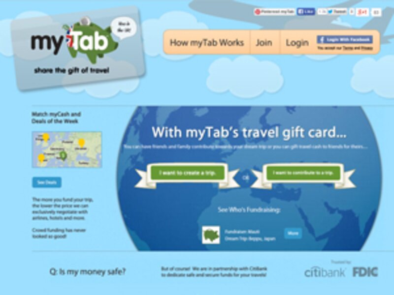 MyTab travel gift card company launches in UK