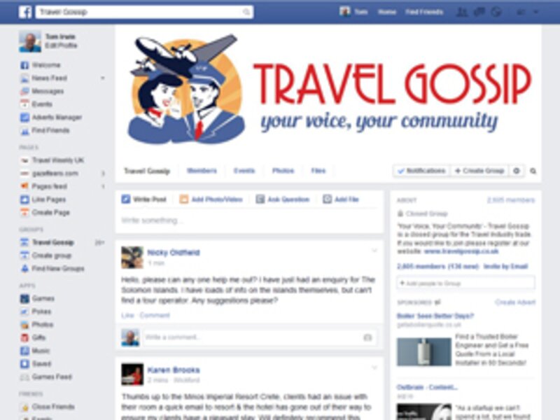 Travel Gossip Facebook page spawns new trade-facing digital start-up