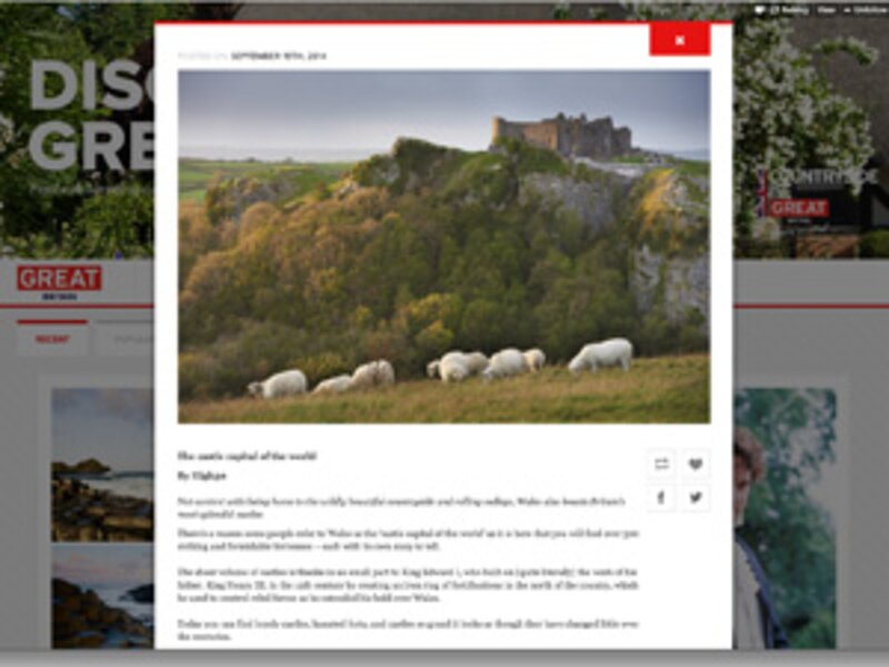 VisitBritain takes ‘visionary approach’ to content marketing with new Yahoo deal