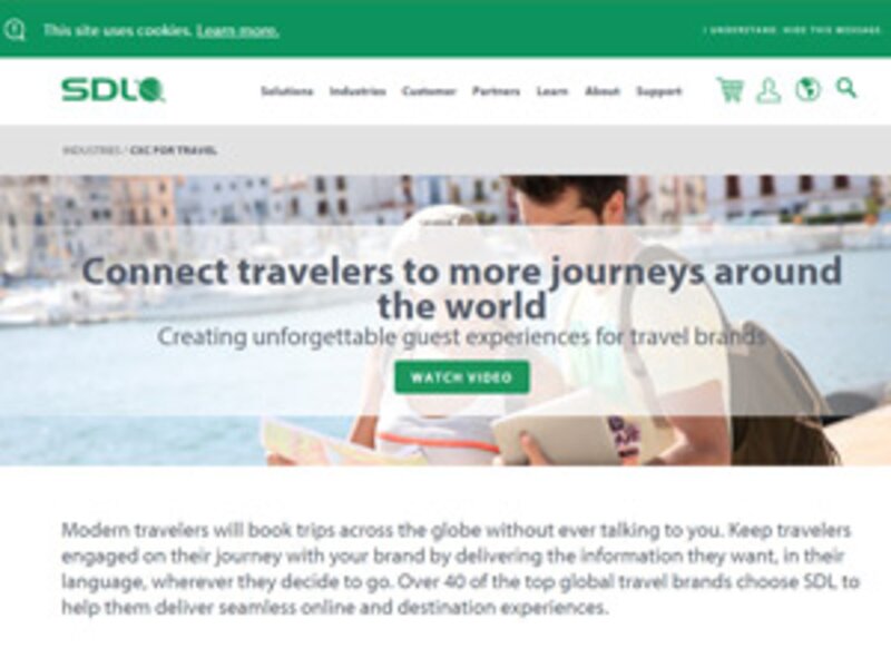 SDL creates travel sector language translation platform to engage the ‘silent traveller’