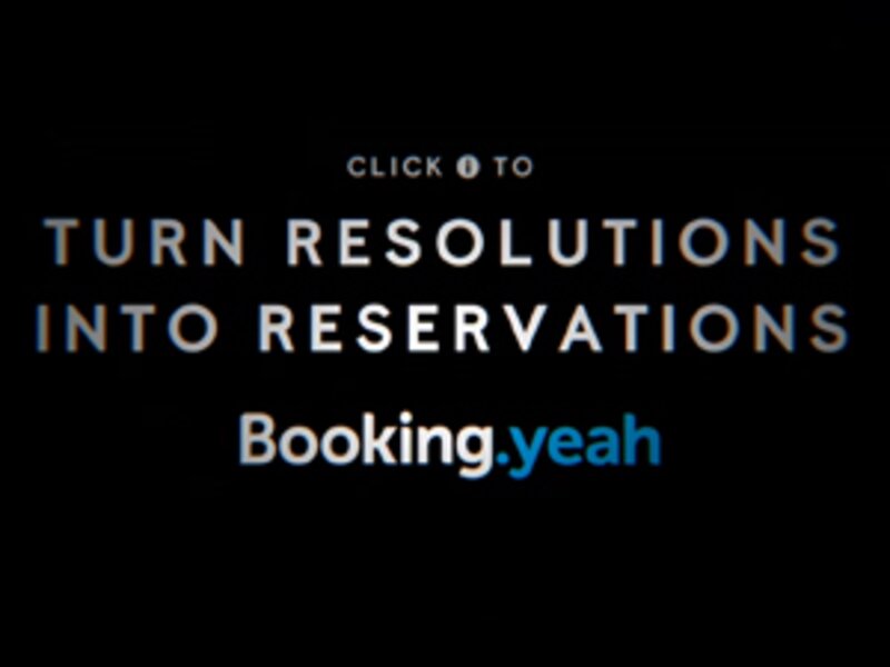 Booking.com sets out to turn New Year resolutions into travel intentions
