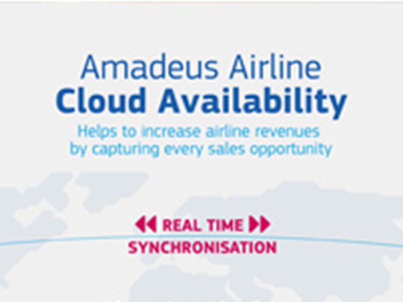 Amadeus offers cloud scalability for airlines