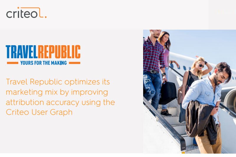 Travel Republic discovers impact of cross-device customer journey with Criteo