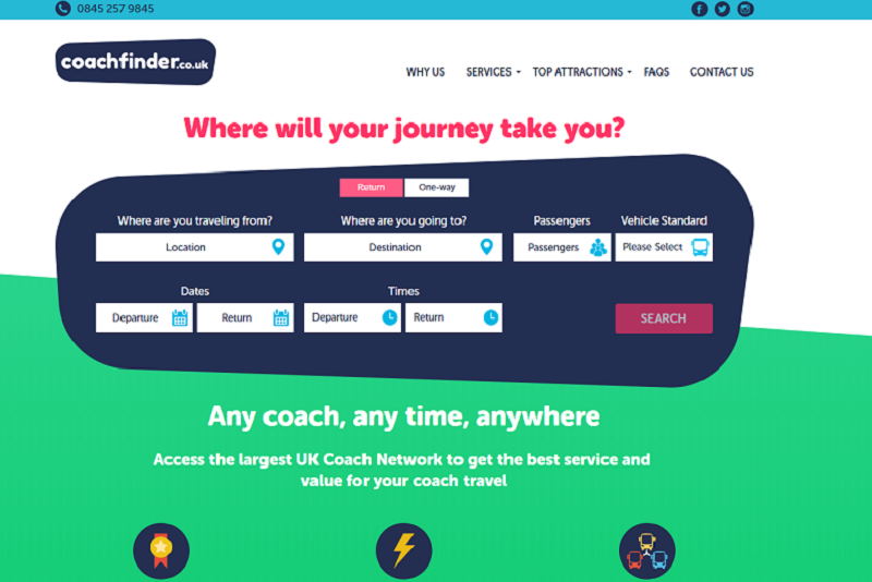 UK coach comparison site launched