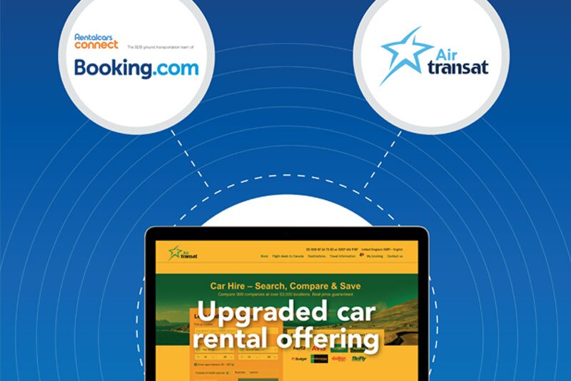 Air Transat and Rentalcars Connect agree white label partnership for car hire
