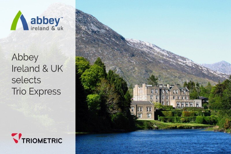 Abbey Ireland & UK will implement Triometric’s Trio Express program