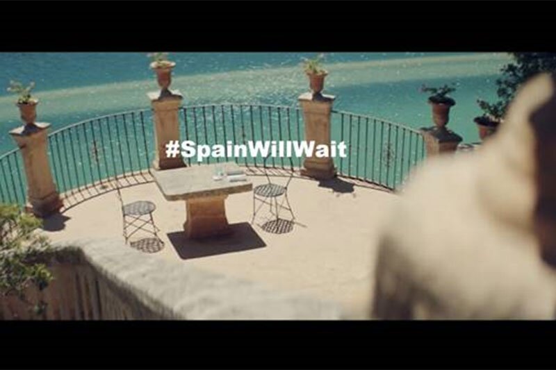 Spain sends out #SpainWillWait message in social video campaign