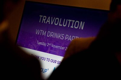 Travolution WTM drinks party