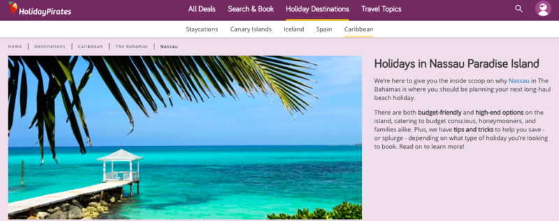 HolidayPirates and VoyagesPirates launch first joint digital campaign for Nassau