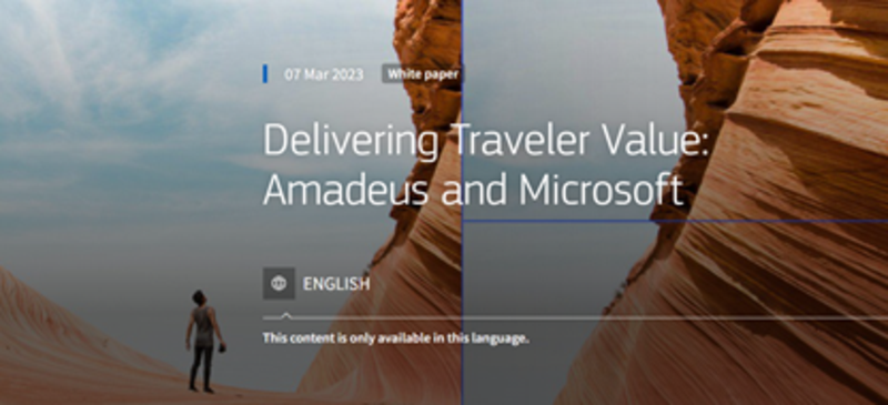 ITB 2023: Amadeus promises speed and agility from partnership with Microsoft