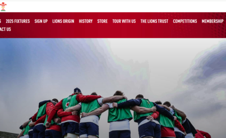 British & Irish Lions tour website launches with Inspiretec CRM