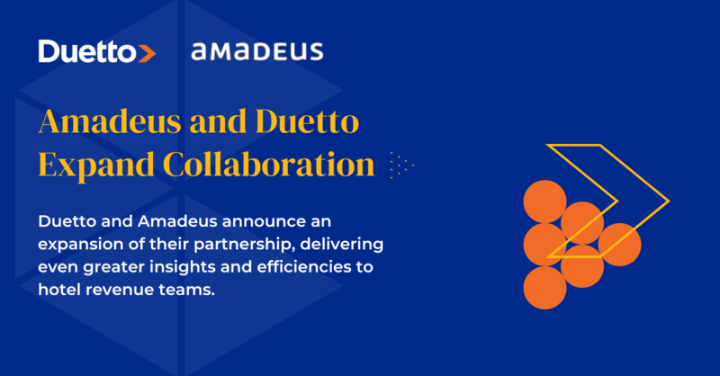 Amadeus expands collaboration with Duetto