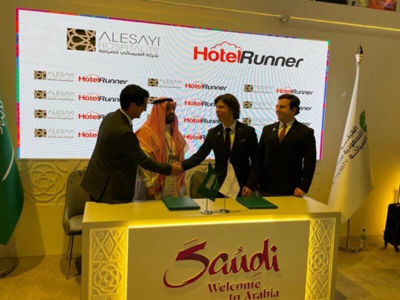 ATM 2024: HotelRunner partners signs Memorandum of Understanding with Alesayi Hospitality Company