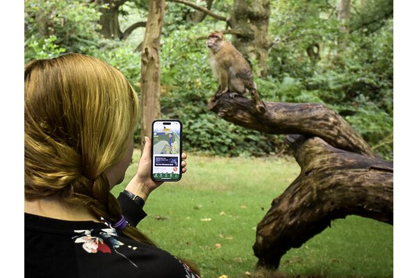 UK animal park Trentham Monkey Forest reveals new visitor app
