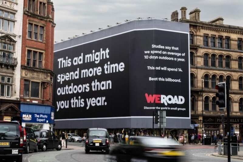 WeRoad encourages time spent outdoors with Out of Home marketing