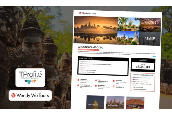 Wendy Wu Tours teams up with TProfile for specialist touring content for Travel Agents