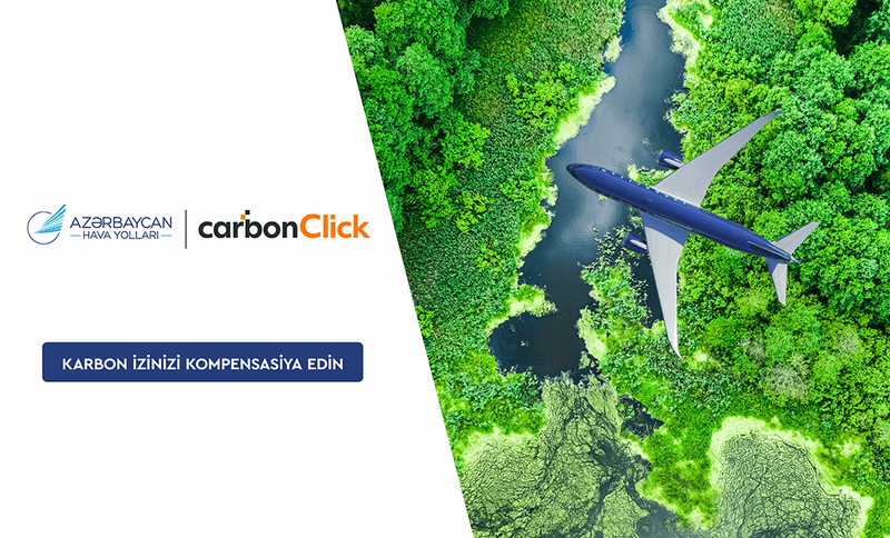 Airline AZAL partners with CarbonClick to fully integrated carbon offsetting