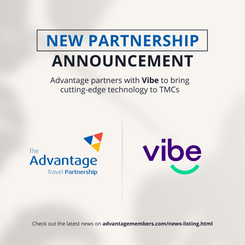 The Advantage Travel Partnership partners with Vibe for TMC online booking tool