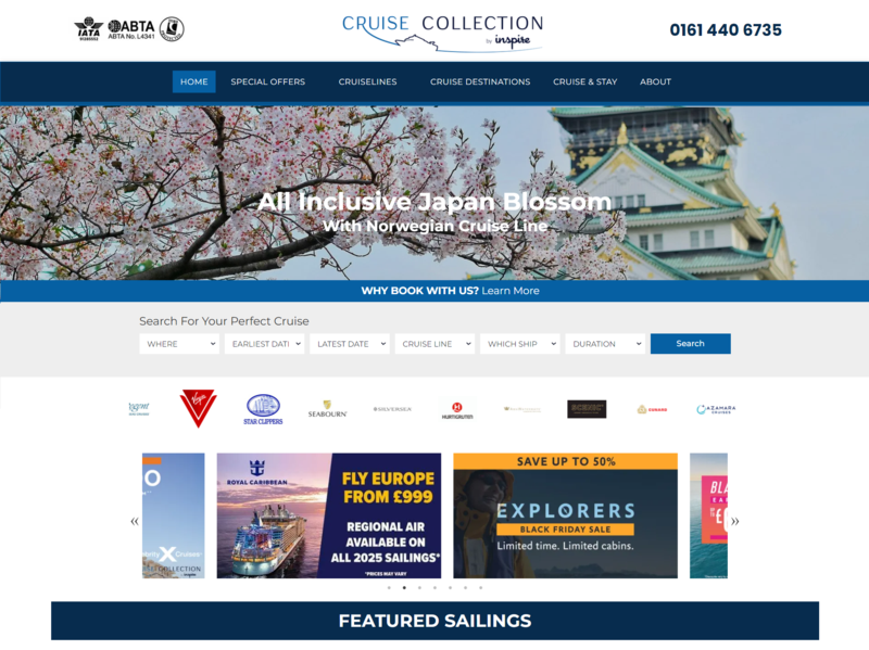 Inspire Europe launches dedicated cruise website following strong growth