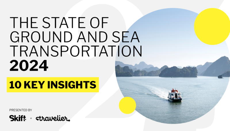 Skift and Travelier releases first ground and sea transport market sizing report