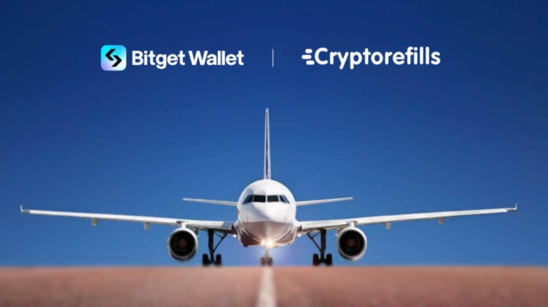 Bitget Wallet partners with Cryptorefills for Crypto travel payments