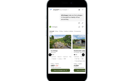 Holiday rental group Awaze launches app within ChatGPT for traveller ease